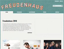 Tablet Screenshot of freudenhaus.or.at